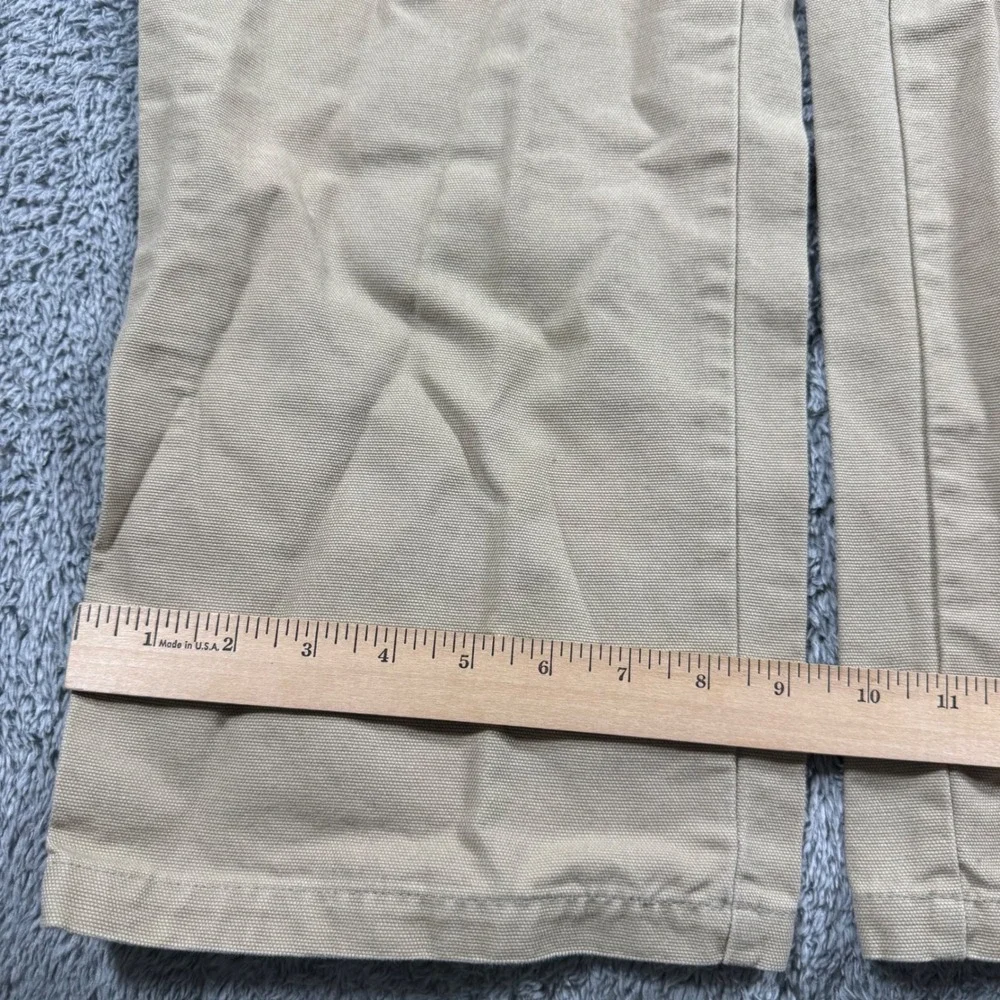 Vintage Patagonia Organic Cotton Canvas Work Pants Tan Khaki‎ Straight Leg 32x33